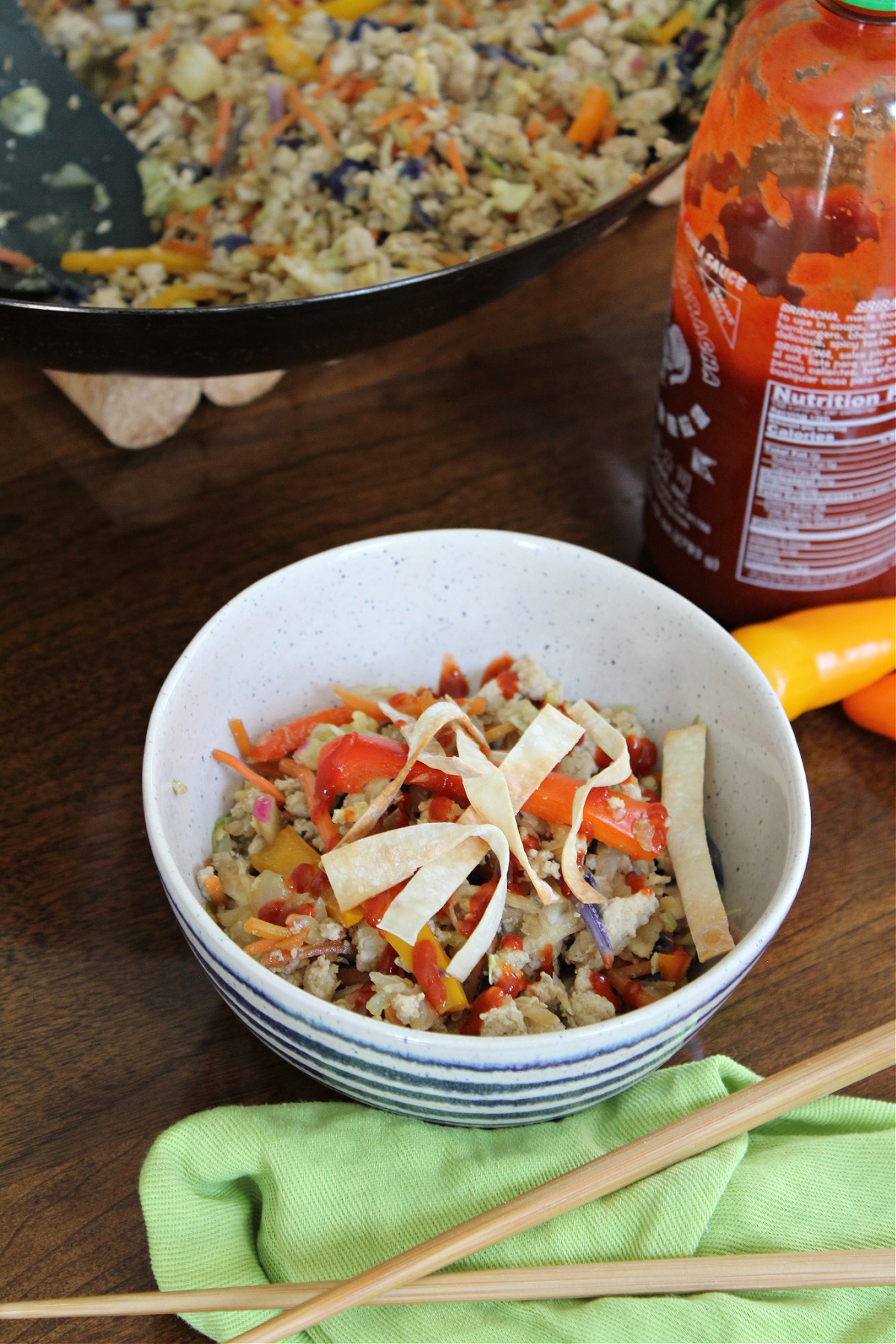 Easy WW Egg Roll In A Bowl