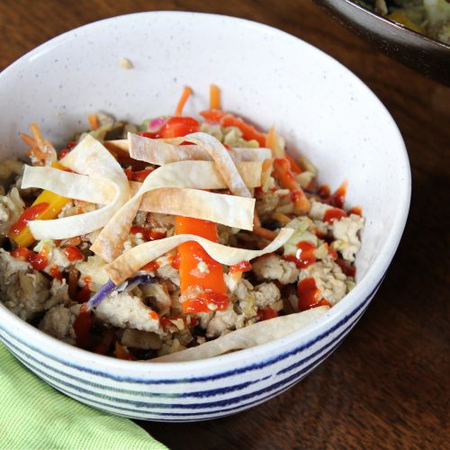 Egg Roll In A Bowl