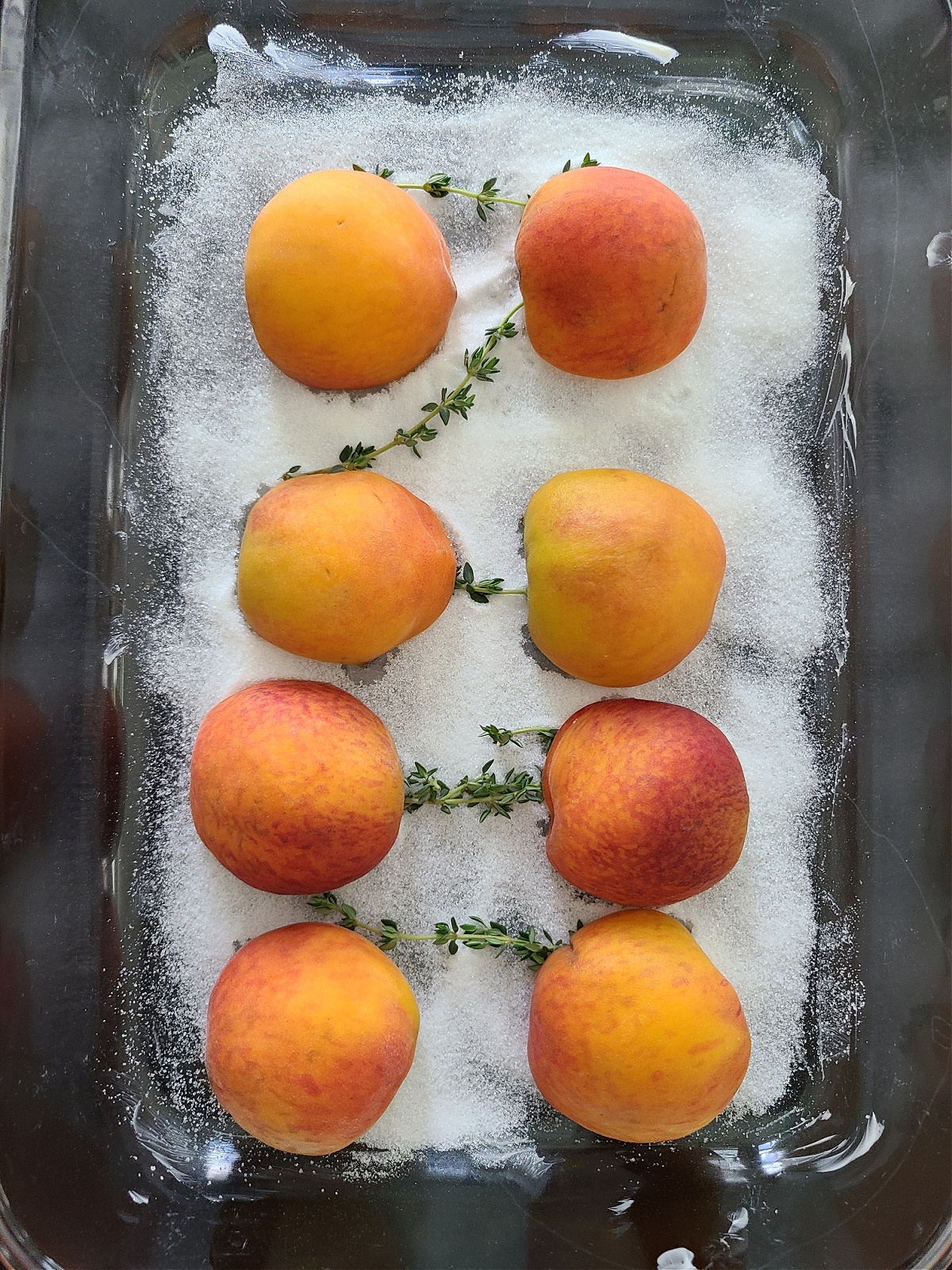 Easy Oven Roasted Peaches Red Wine Dessert