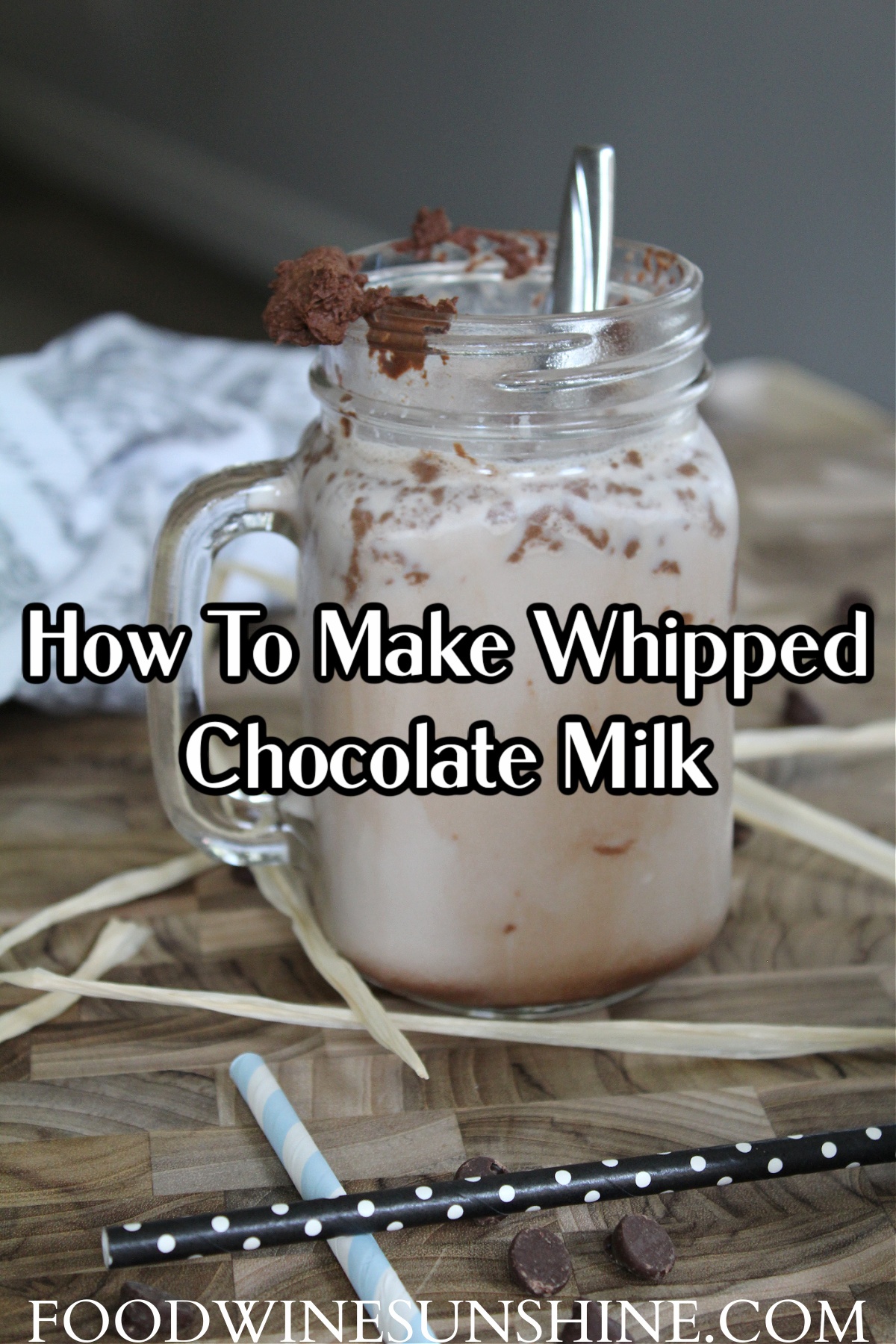 How To Make Whipped Chocolate Milk