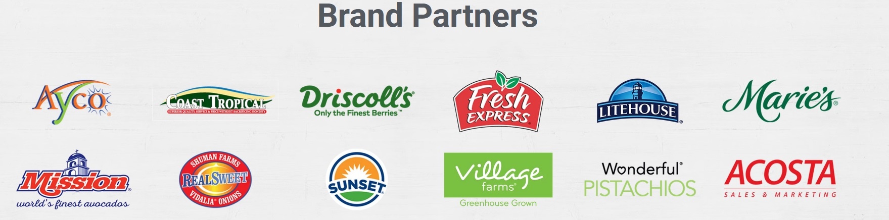 Healthy Family Project Brand Sponsors