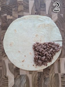 Tik Tok Tortilla Wrap Instructions