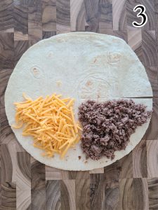 Tik Tok Tortilla Wrap Instructions