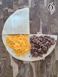 Tik Tok Tortilla Wrap Instructions