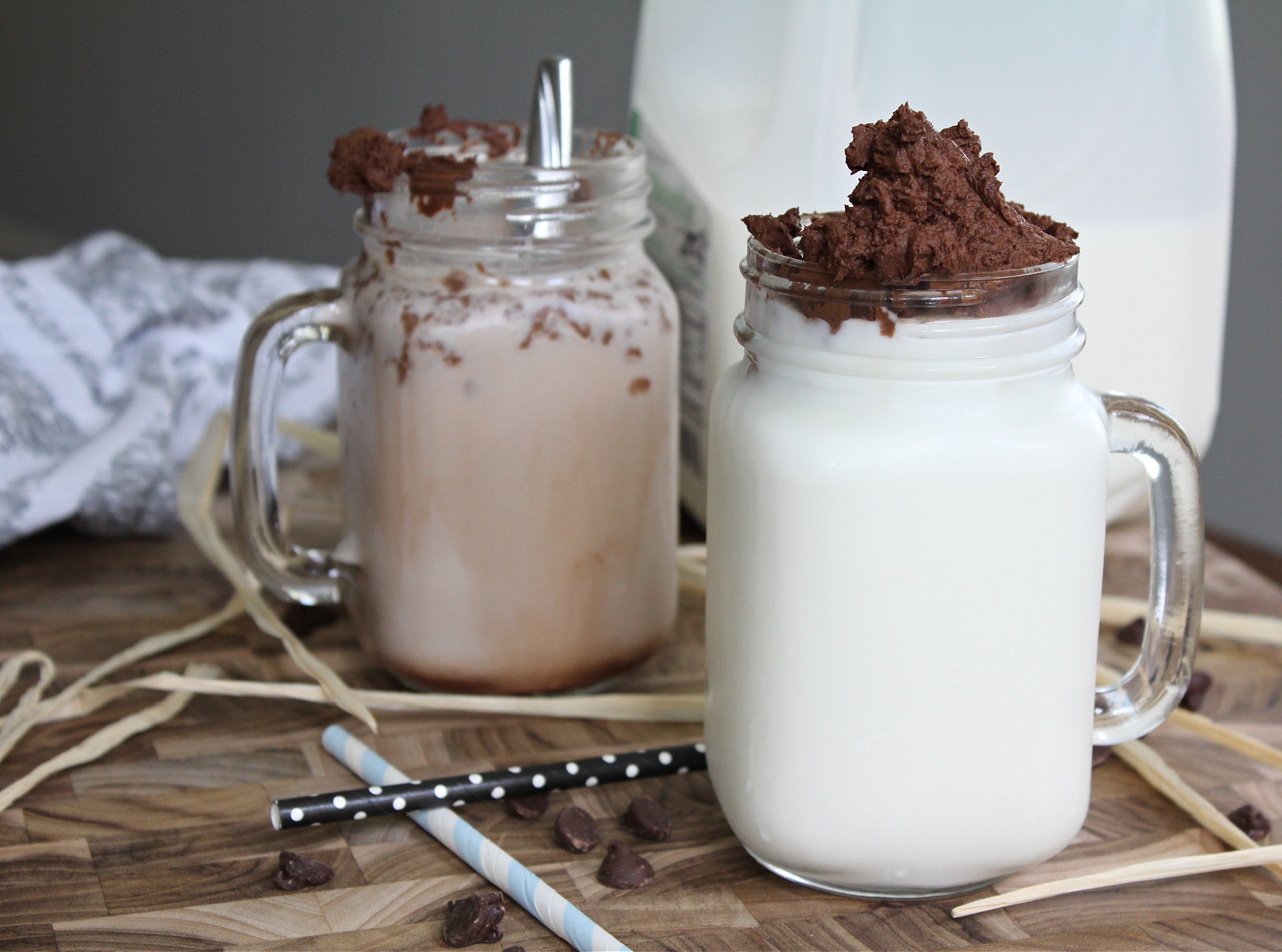 whipped chocolate milk