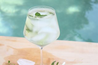 Refreshing Cucumber Mint Vodka Cocktail-image