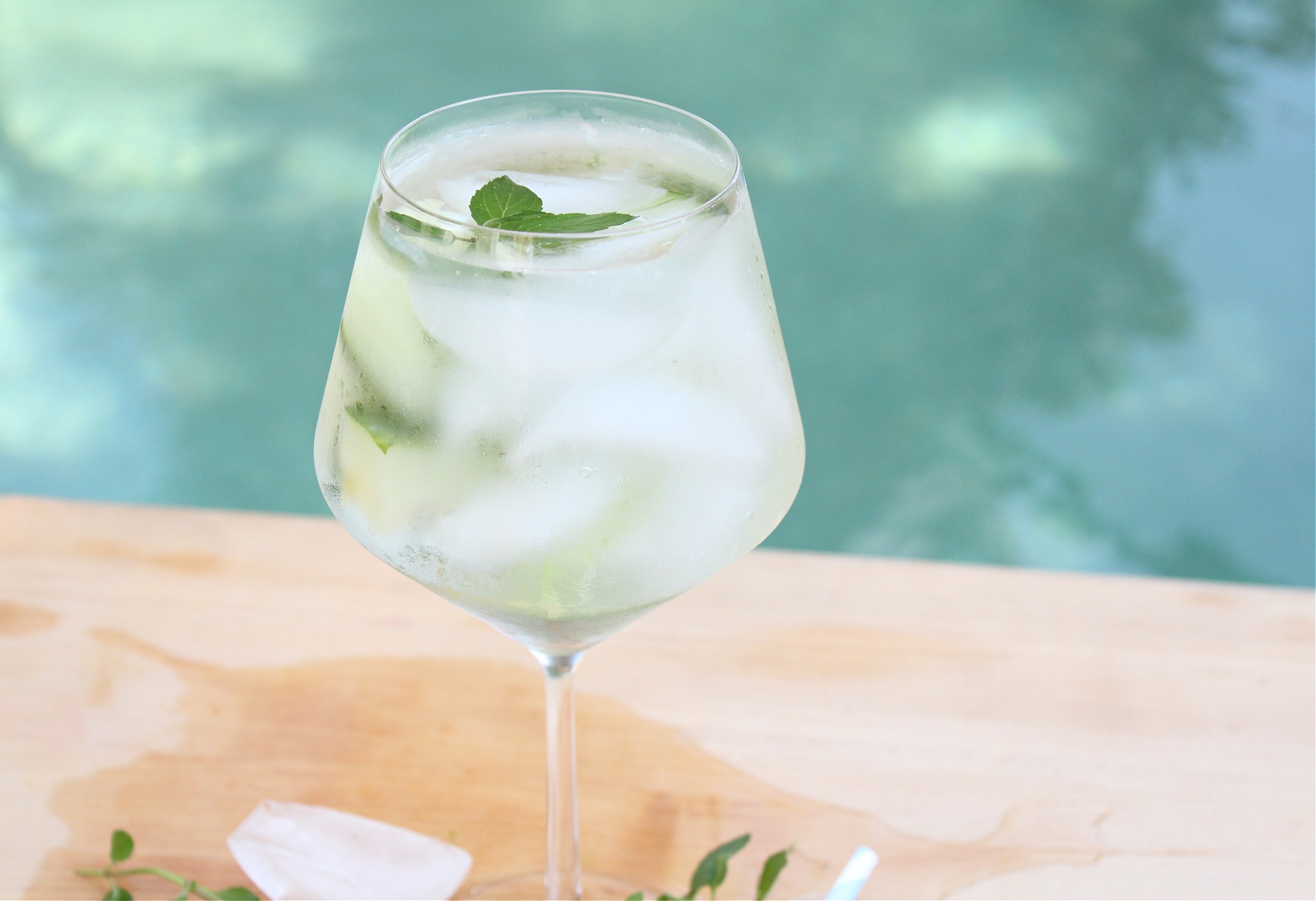 Easy Cucumber Mint Vodka Cocktail