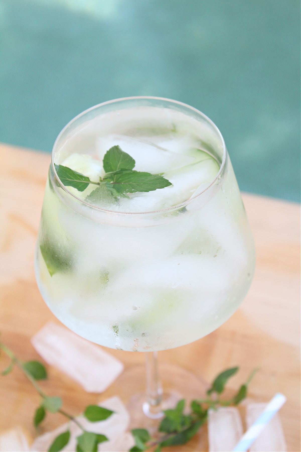 Tasty Cucumber Mint Cocktail