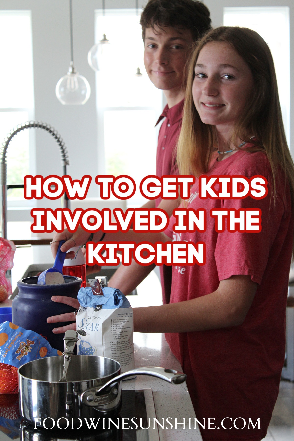 How to get kids involved in the kitchen