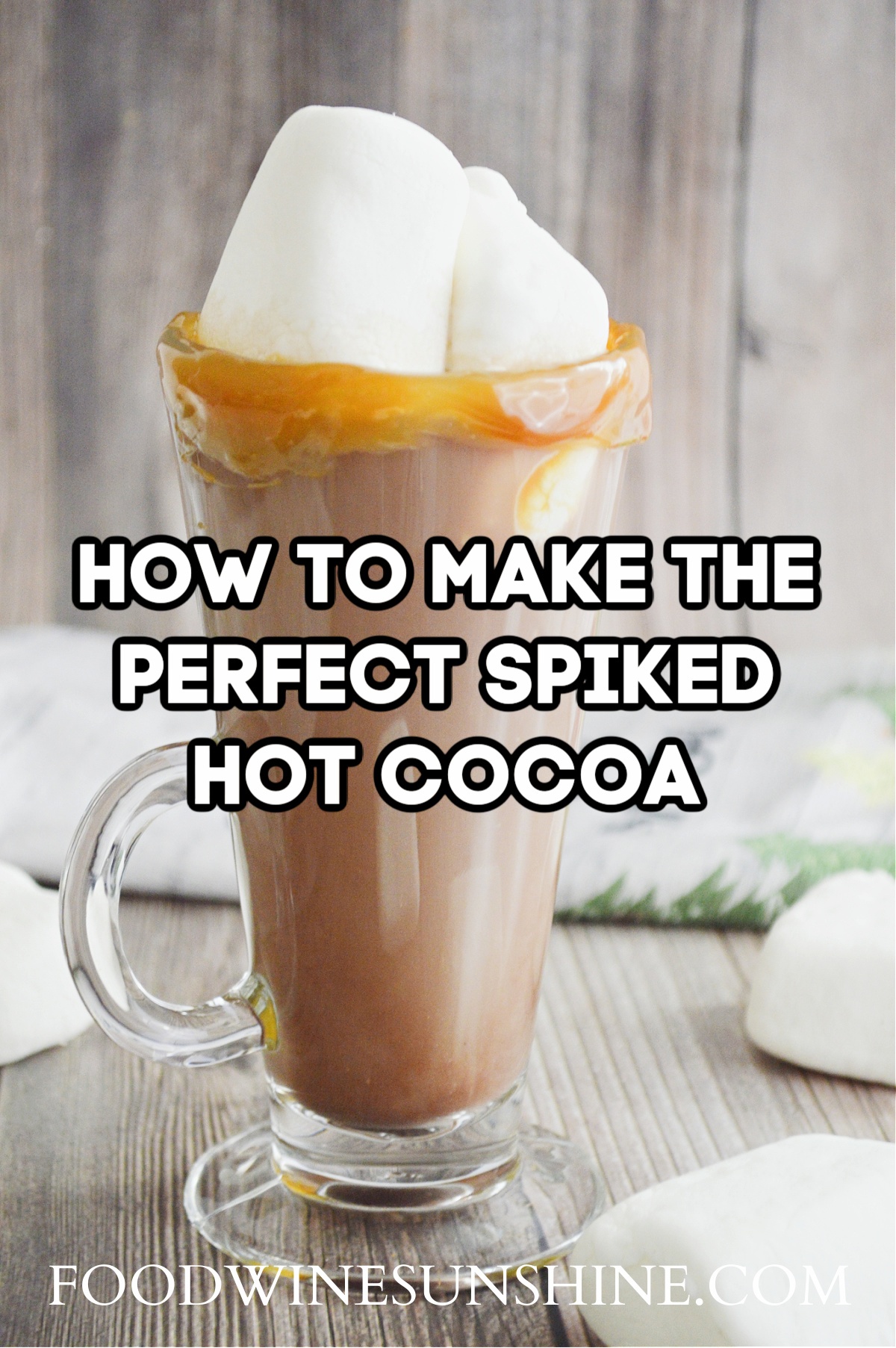 how to make boozy hot chocolate