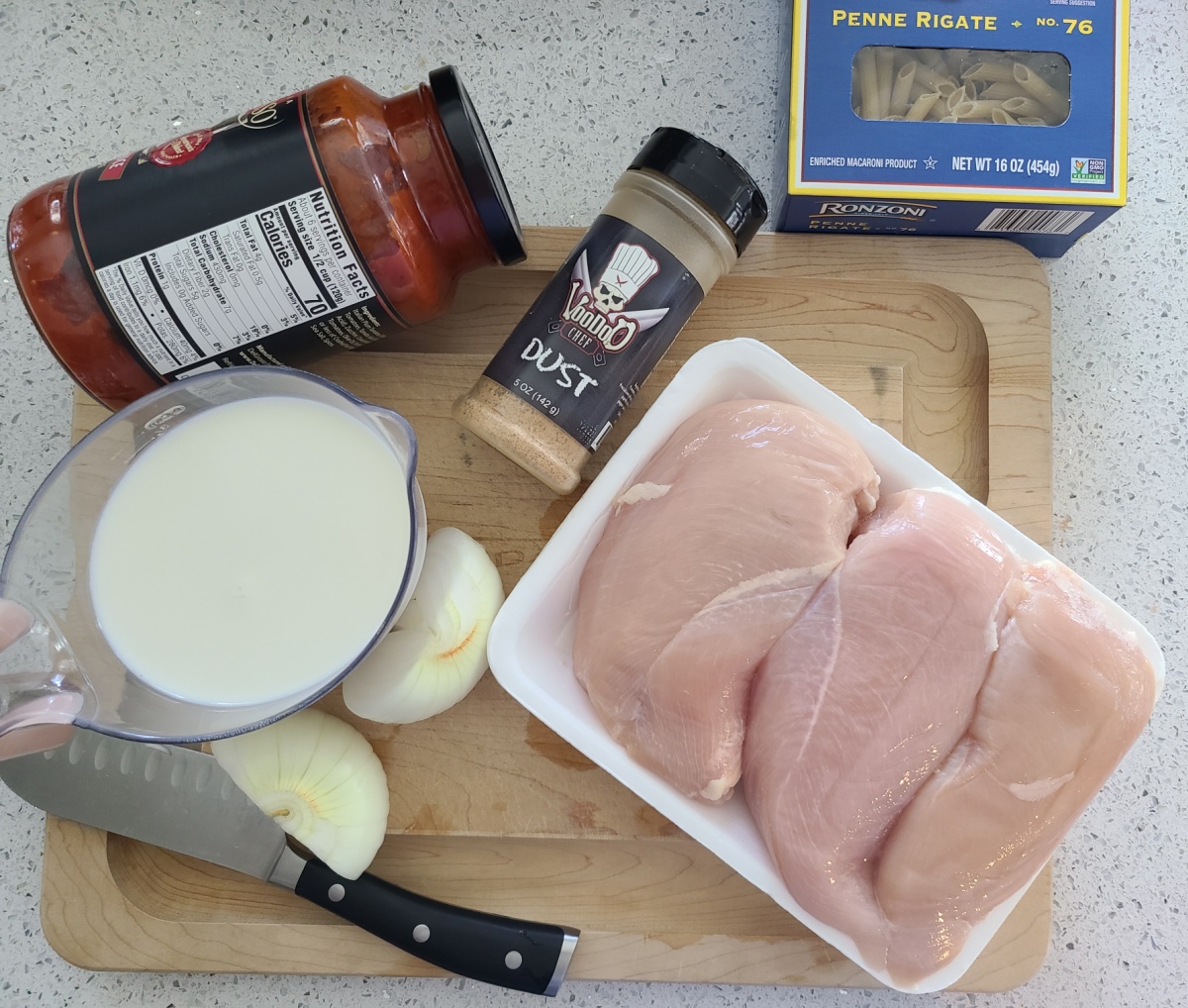 How to make slow cooker creamy chicken pasta