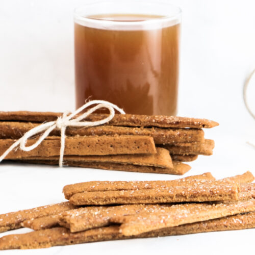 Apple Cider Gingerbread Sticks