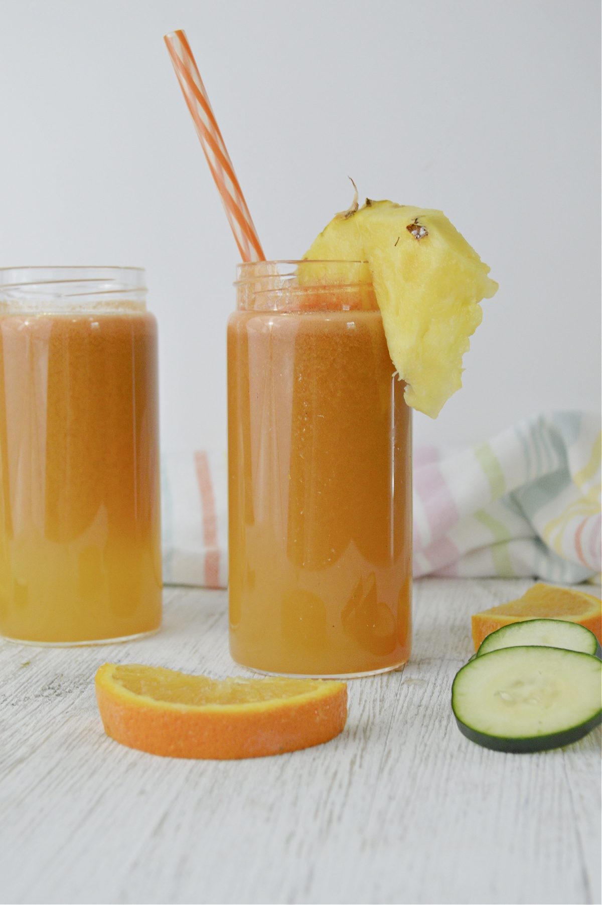 Carrot Orange Pineapple Juicing