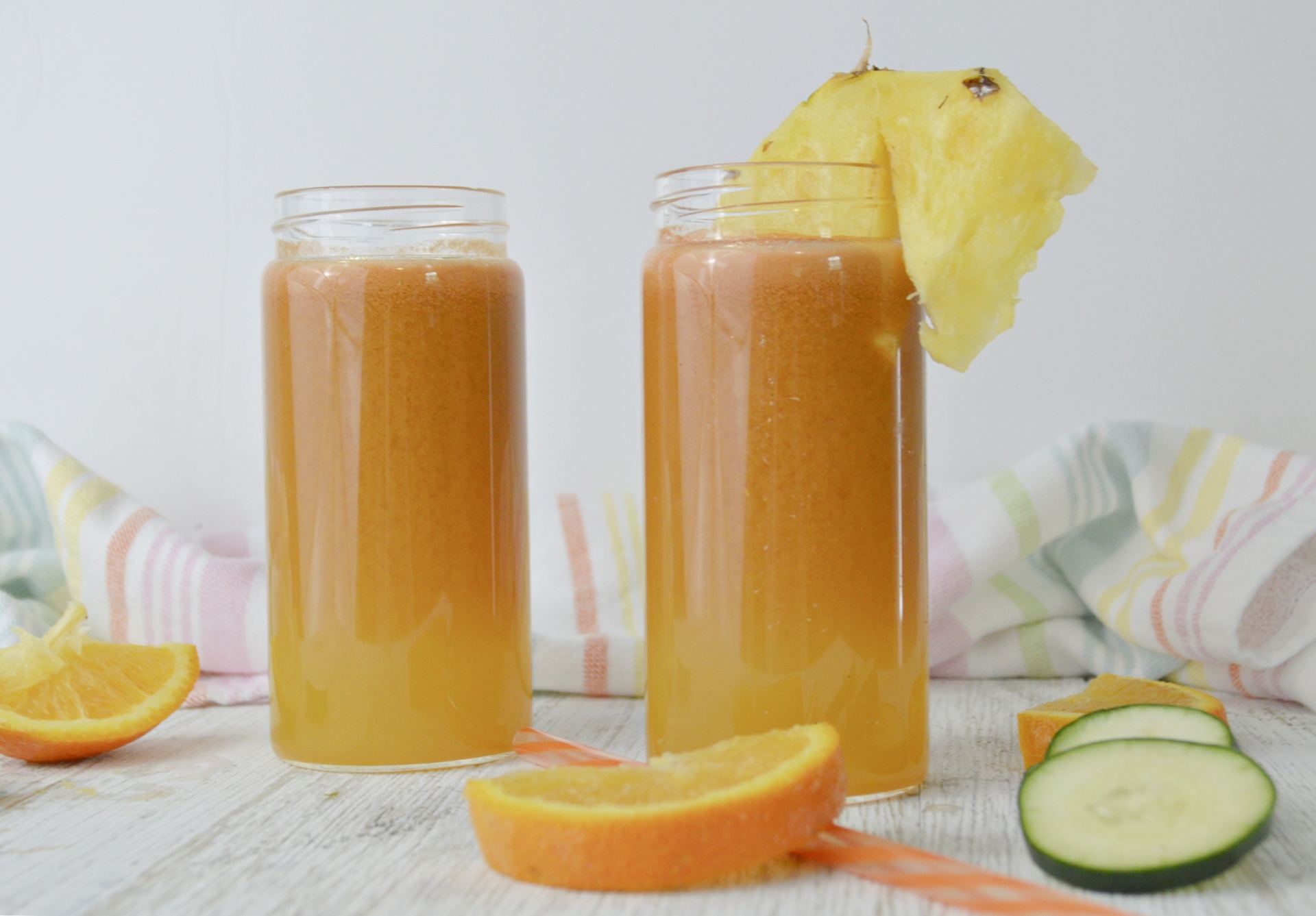 Easy Carrot Orange Pineapple Juice