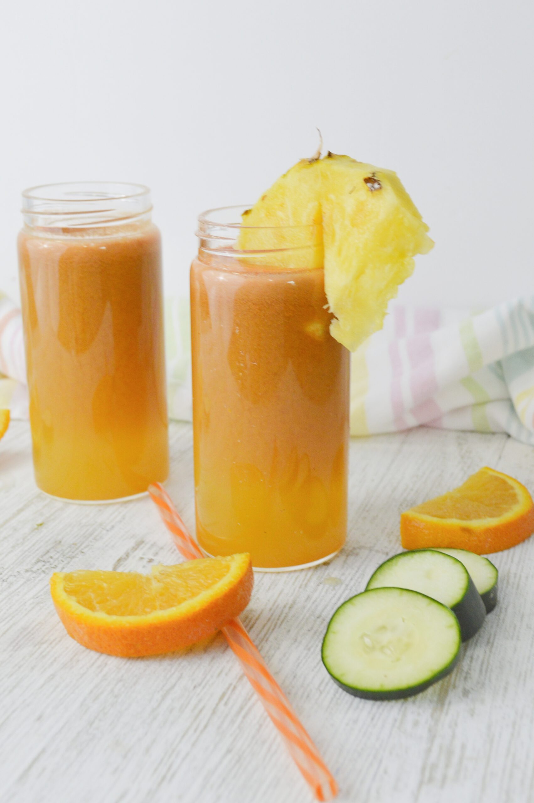 How to make Carrot Orange Pineapple Juice