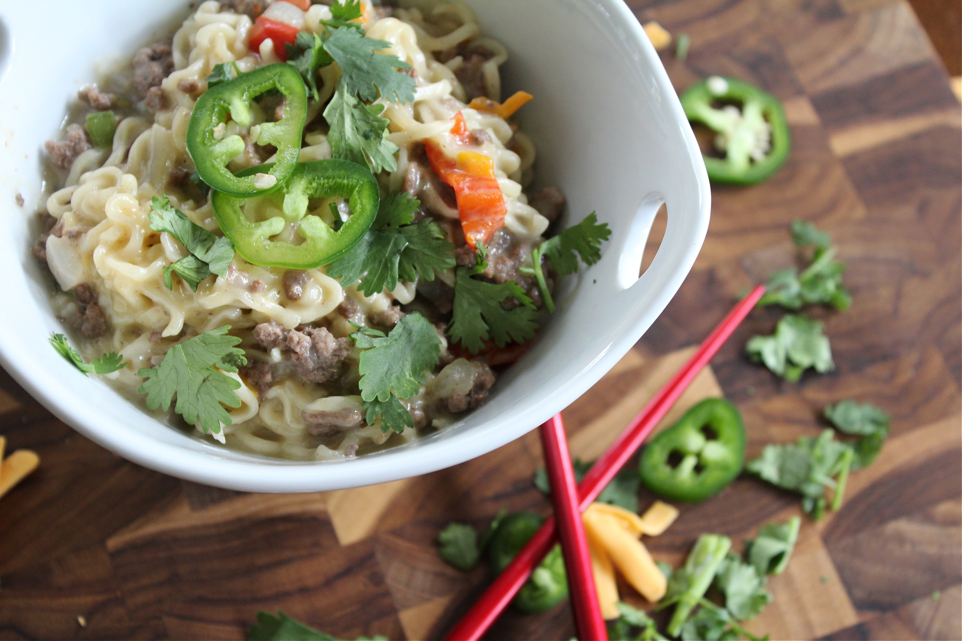 How To Make Taco Ramen