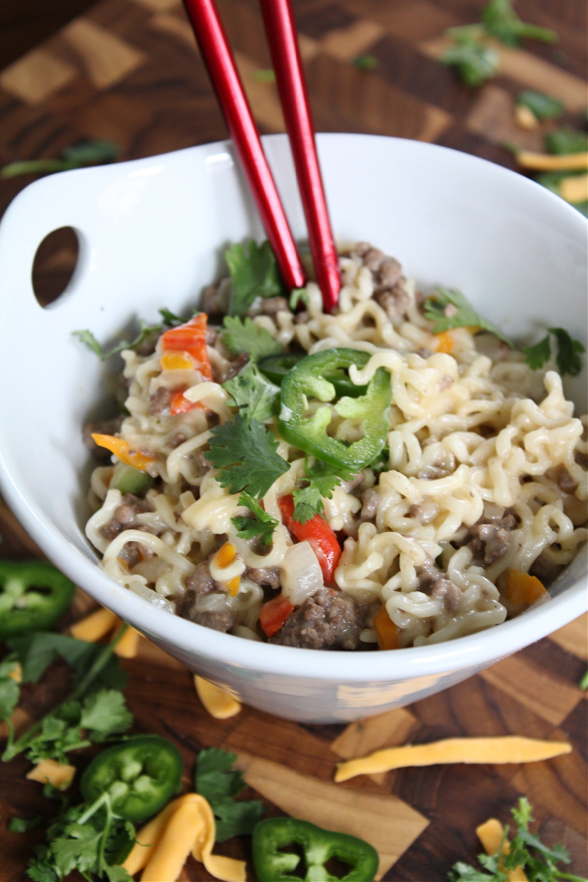 Easy Taco Ramen