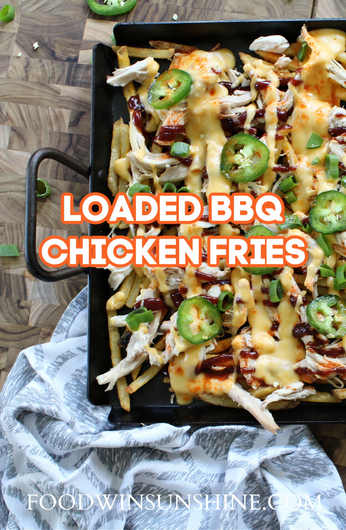 Loaded BBQ Chicken Fries