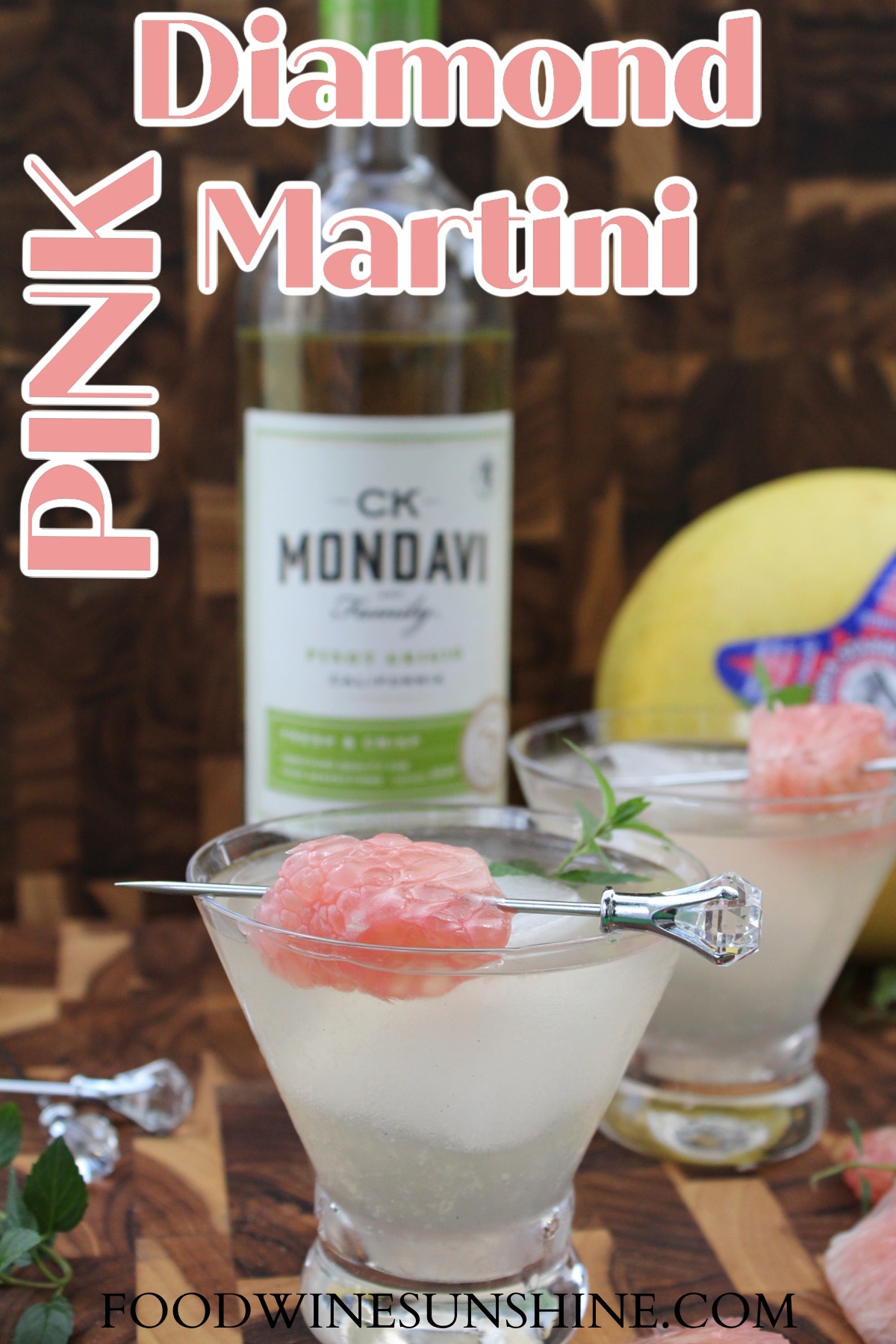 Pink Diamond Martini