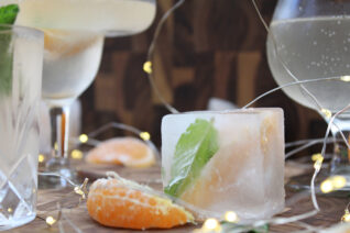 The Best Tequila Spritzer + Infused Ice Cubes For Your Tequila