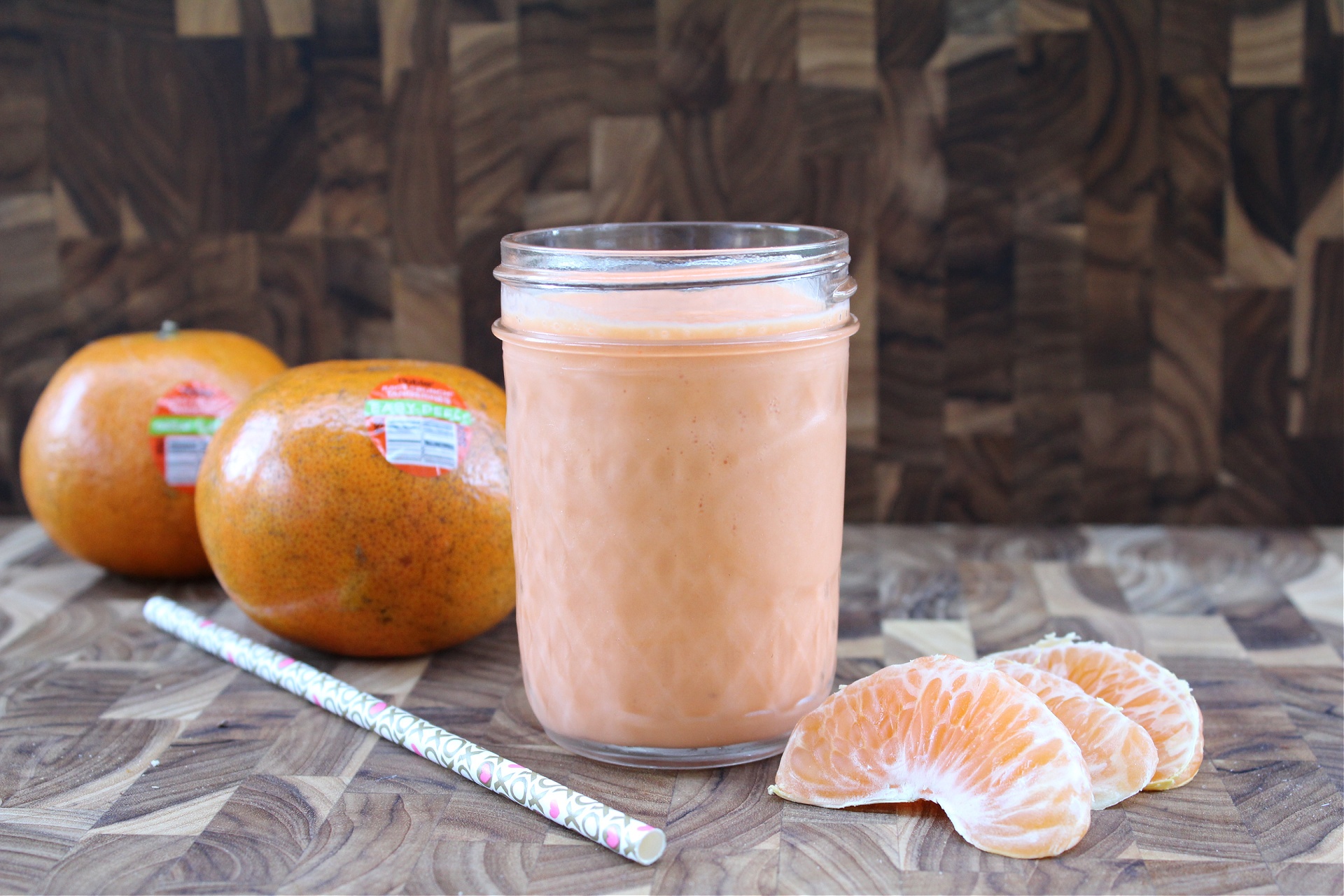 Healthy Vanilla Tangerine Smoothie