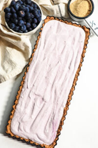 Blueberry Yogurt Tart