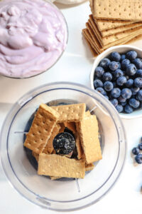 Blueberry Yogurt Tart