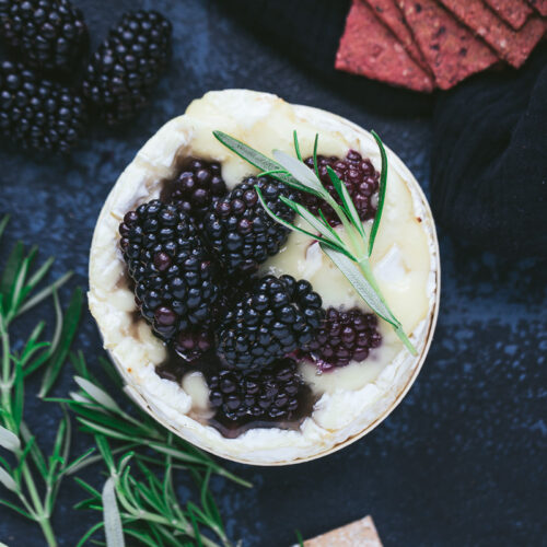 Baked Blackberry Brie