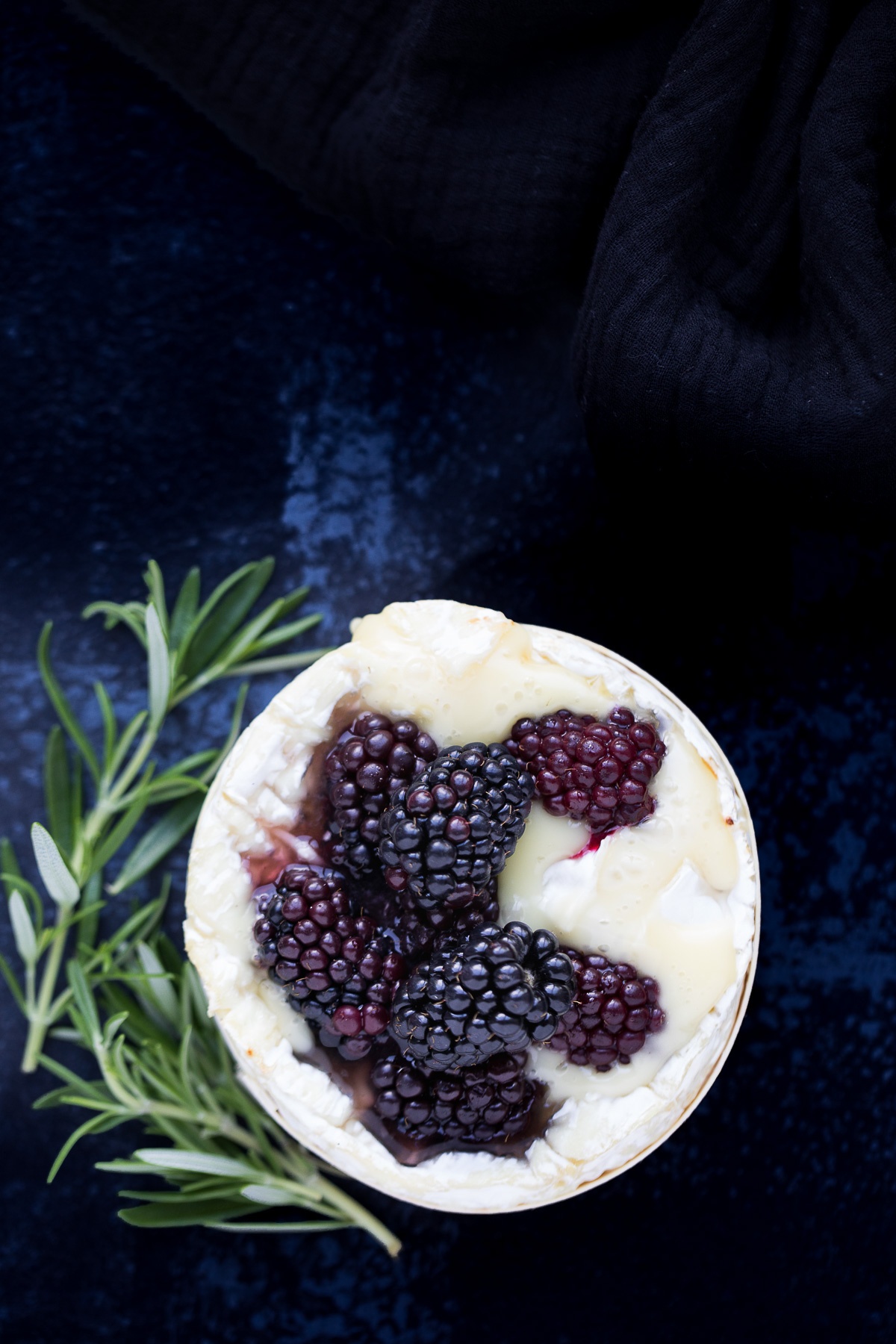 Best Baked Brie with Blackberries