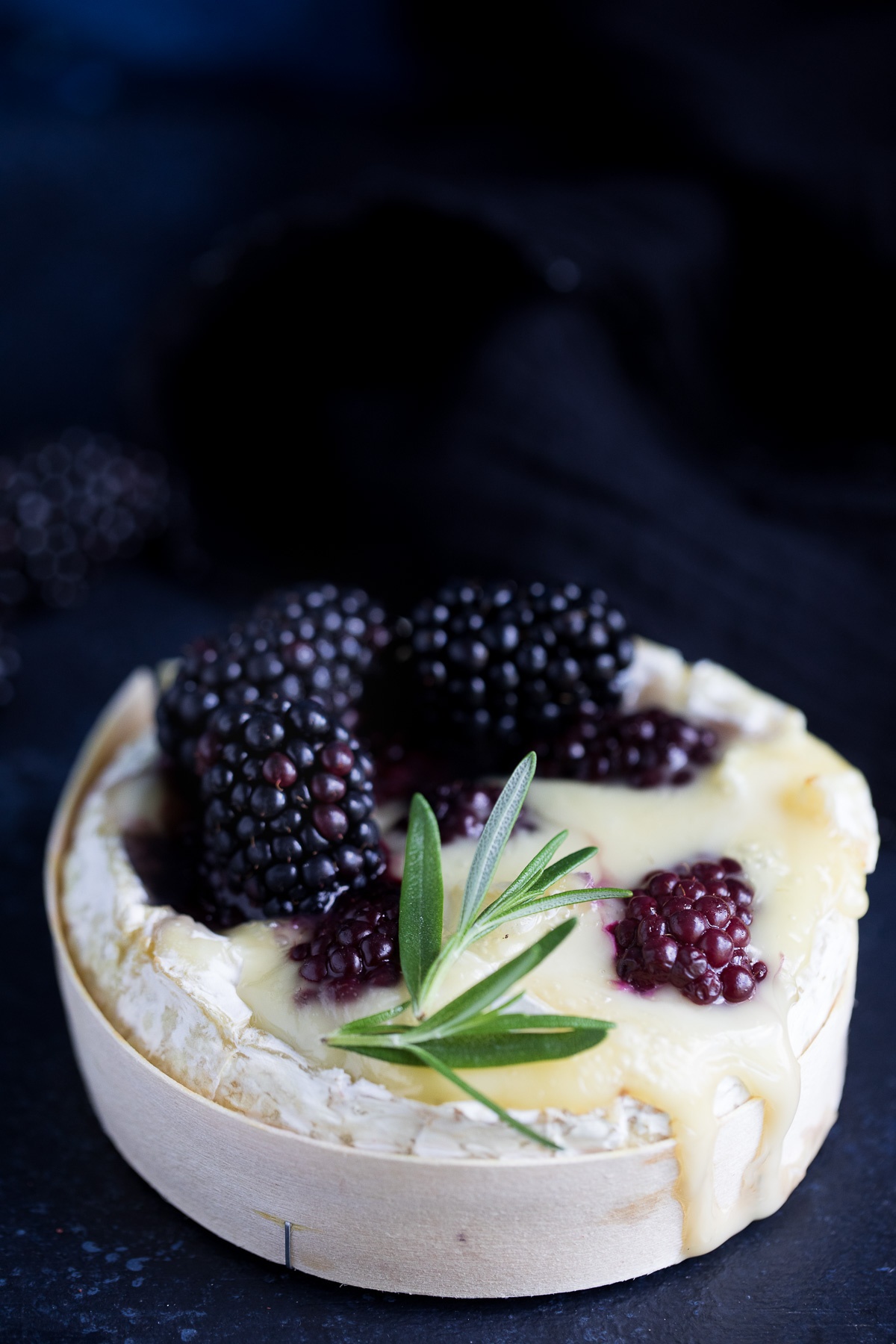 Baked Blackberry Brie