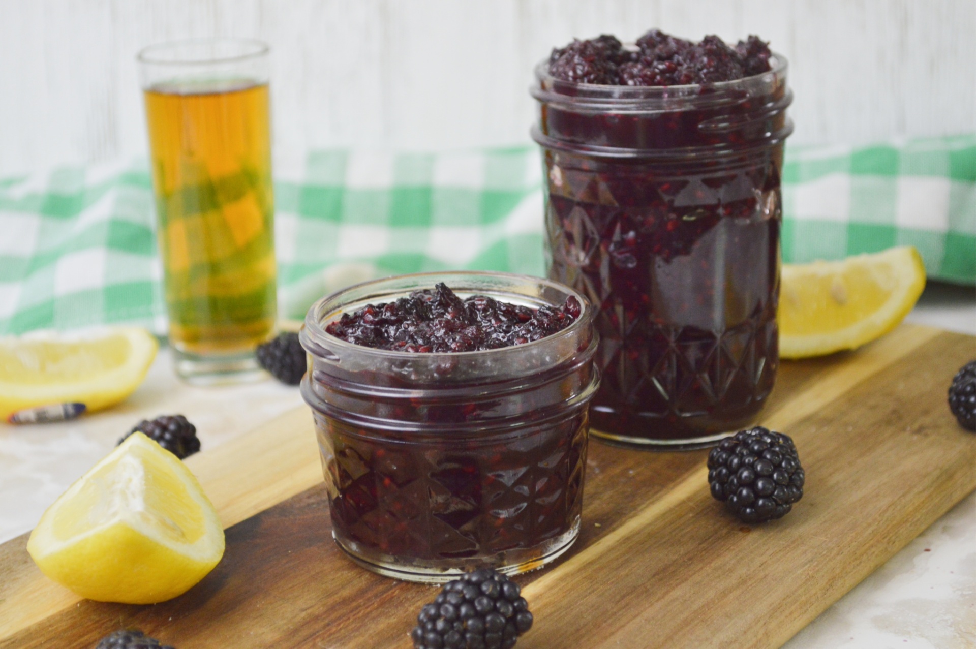 Easy Bourbon Blackberry Jam