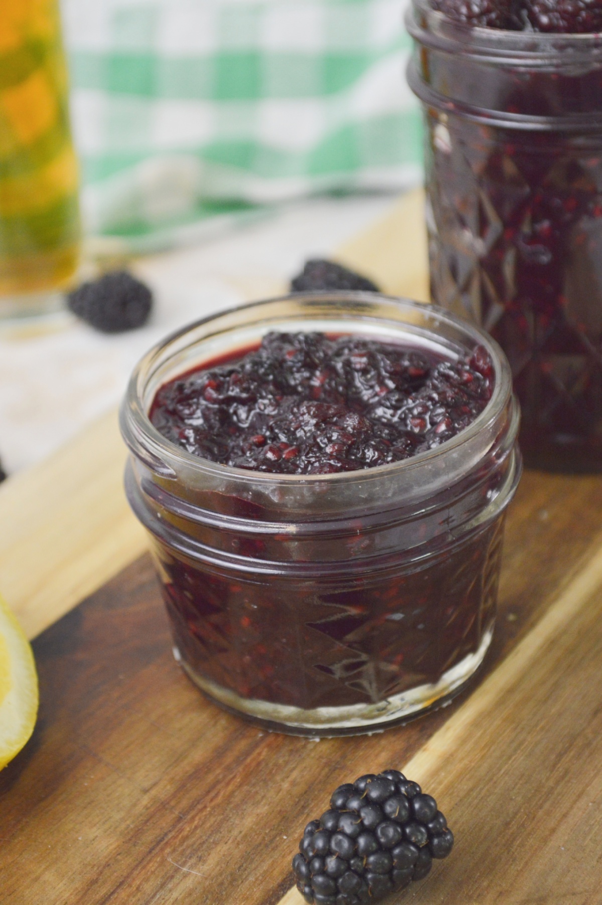 Blackberry Bourbon Jam Recipe