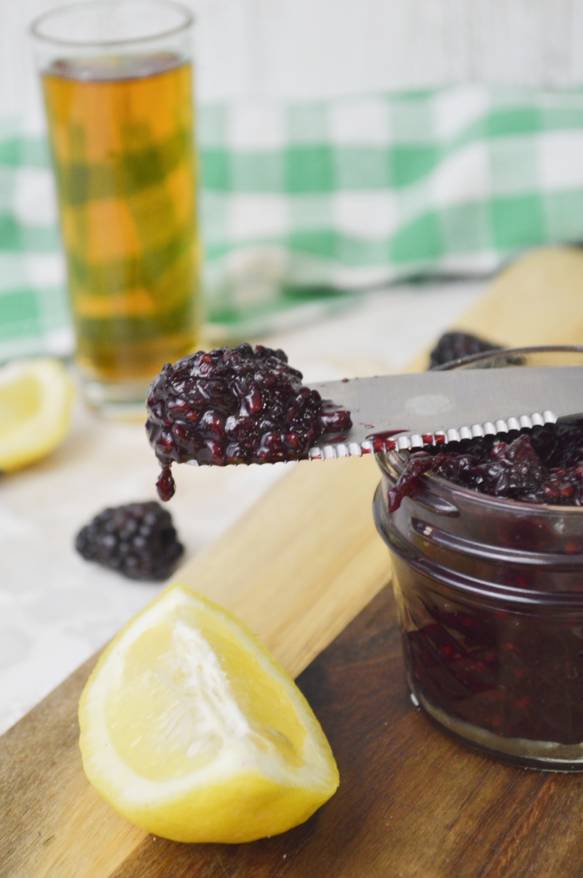 Blackberry Bourbon Jam