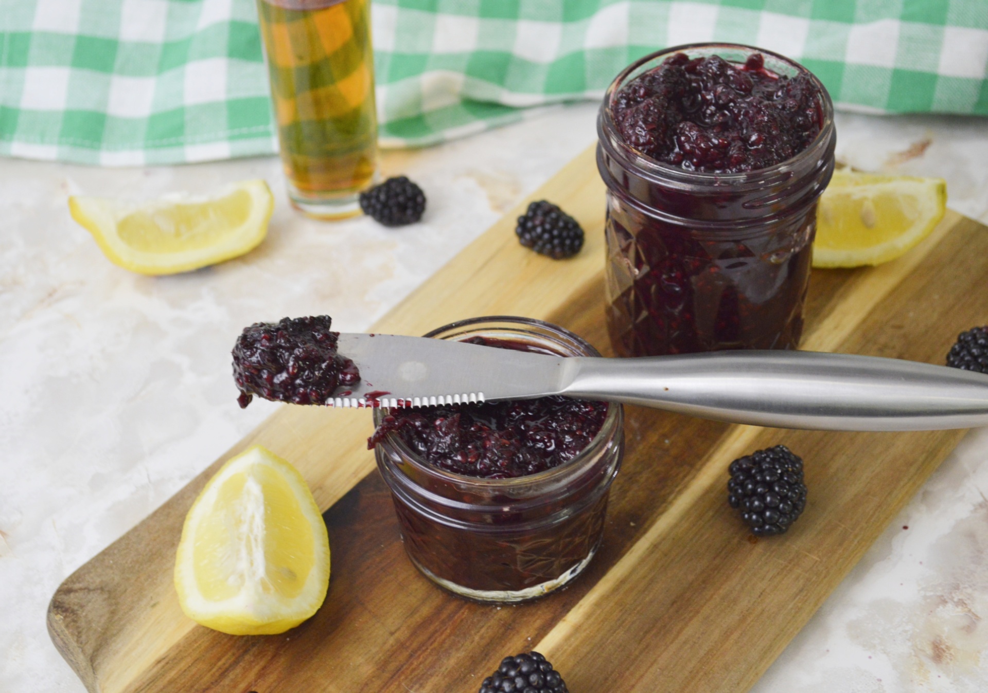 Bourbon Blackberry Jam Recipe