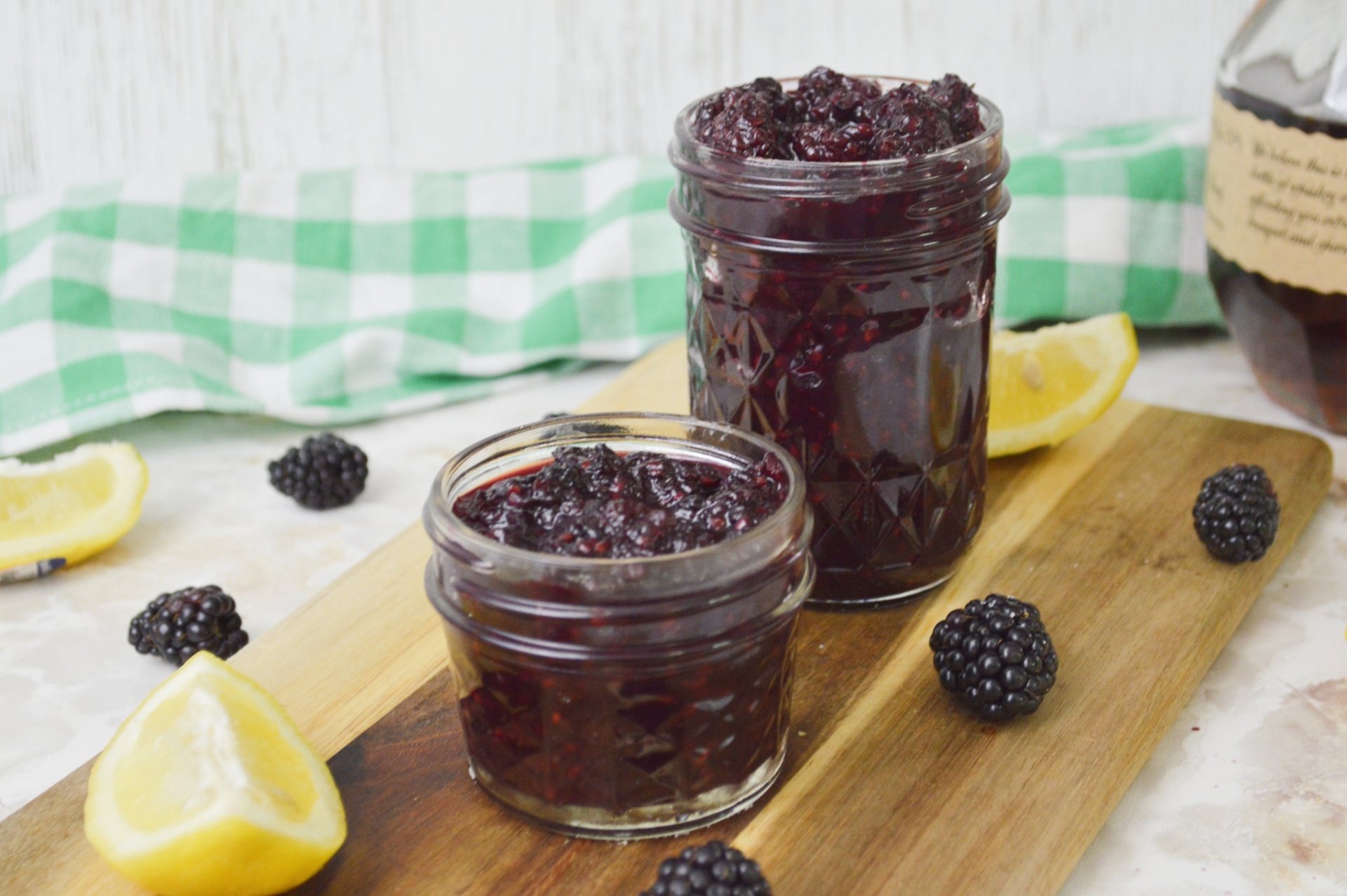 Easy Blackberry Bourbon Jam