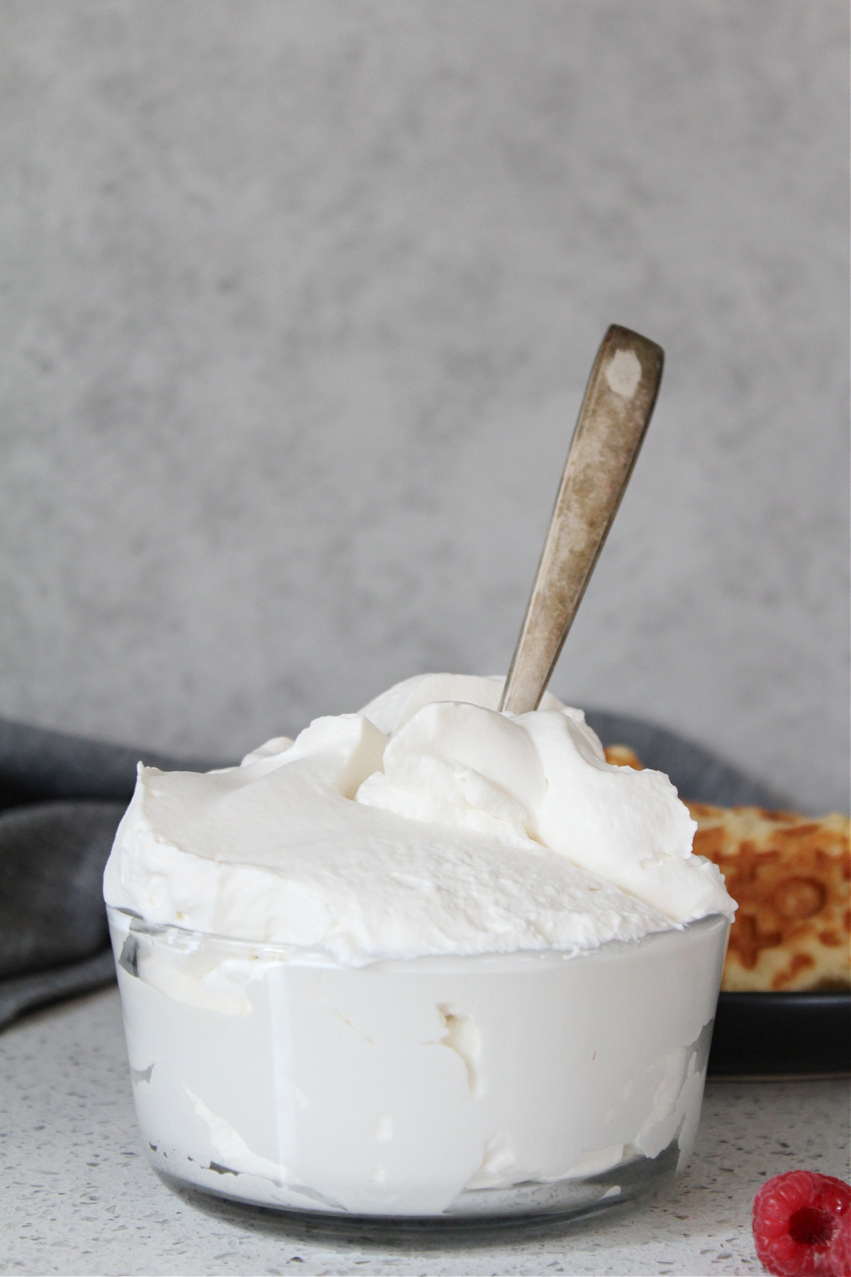 homemade whipped cream