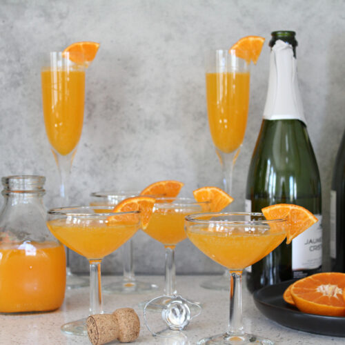 Tangerine Mimosas