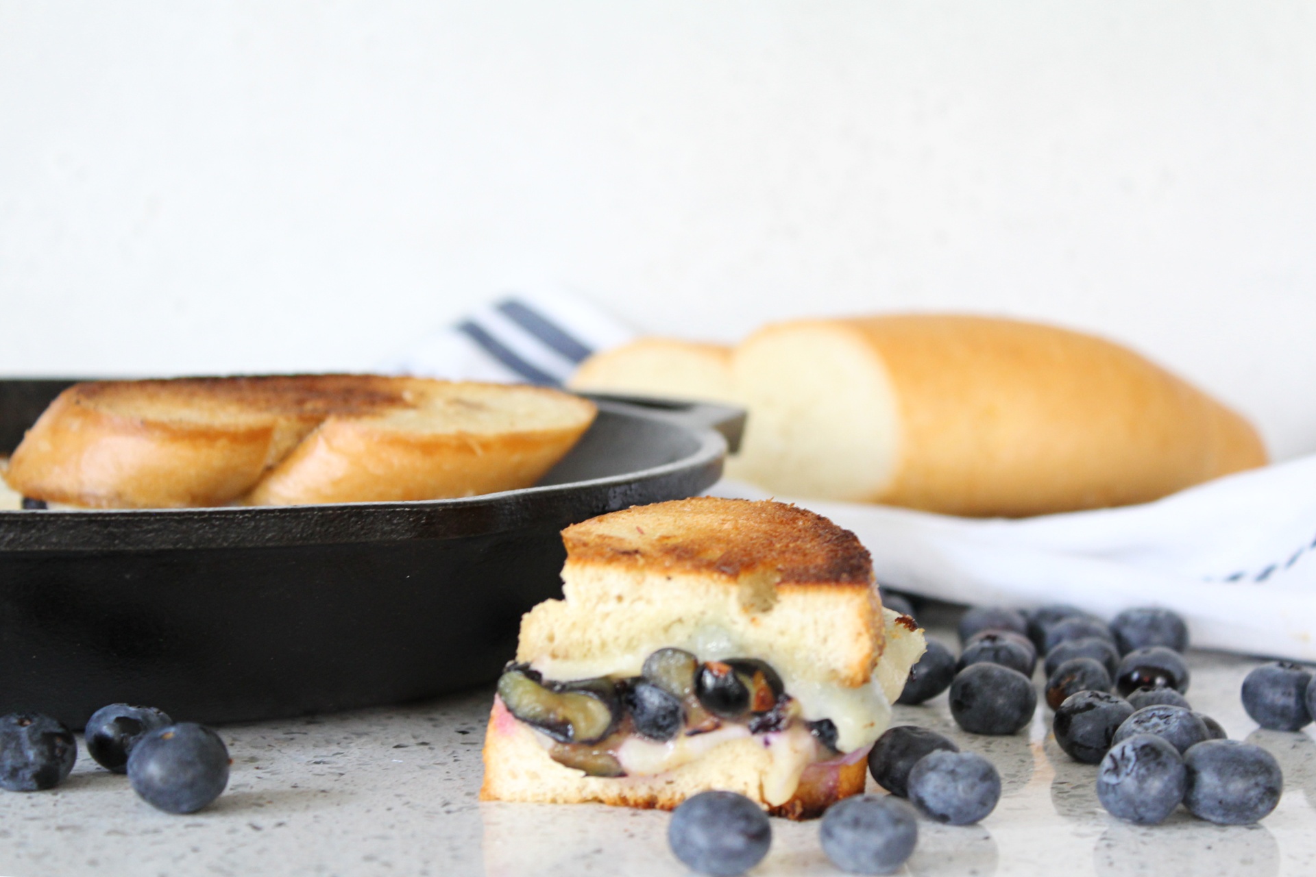 Blueberry Grilled Cheese