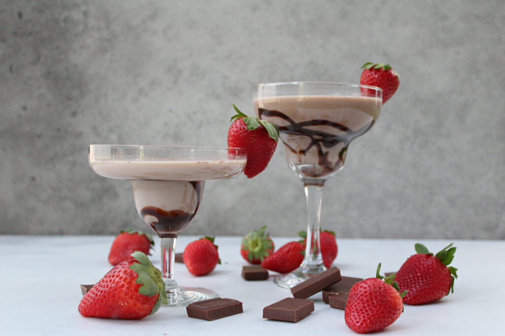 Chocolate Strawberry Mocktail
