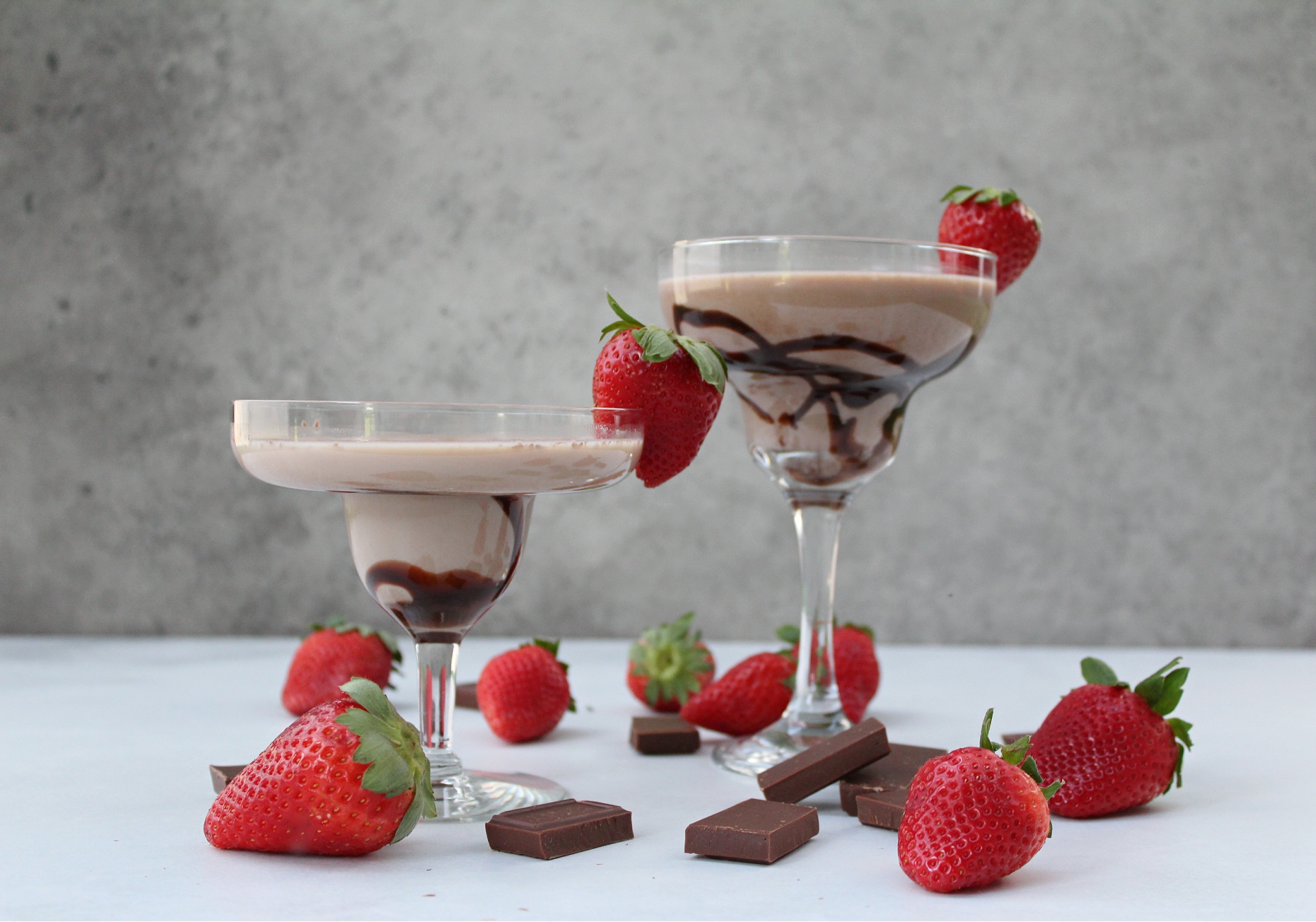 Chocolate Strawberry Mocktail