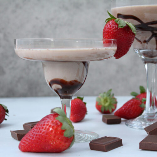 Chocolate Strawberry Mocktail