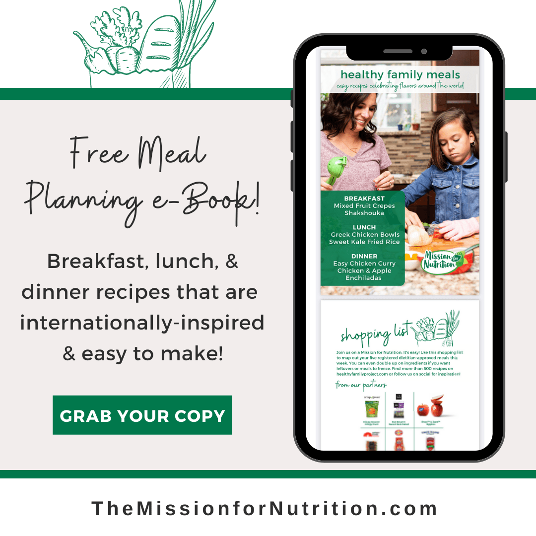 Free Meal Planning eBook