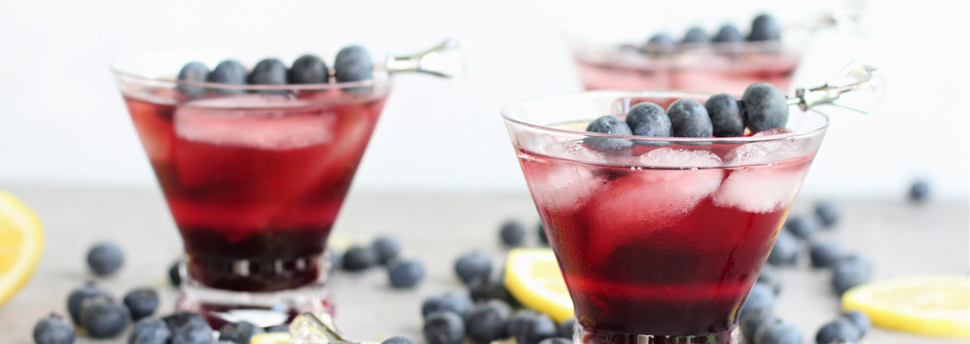 Blueberry Vodka Wine Cocktail