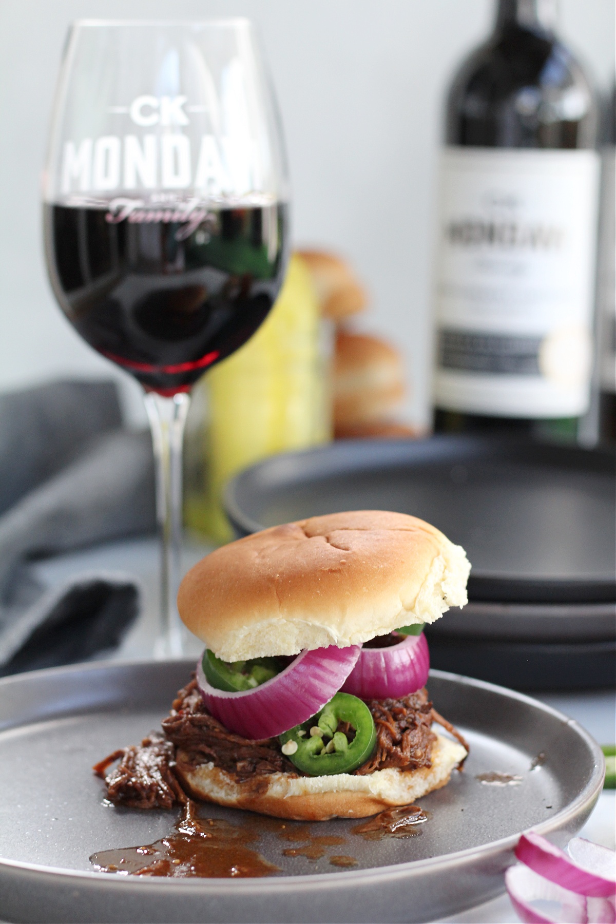 Slow Cooker BBQ Beef Sliders