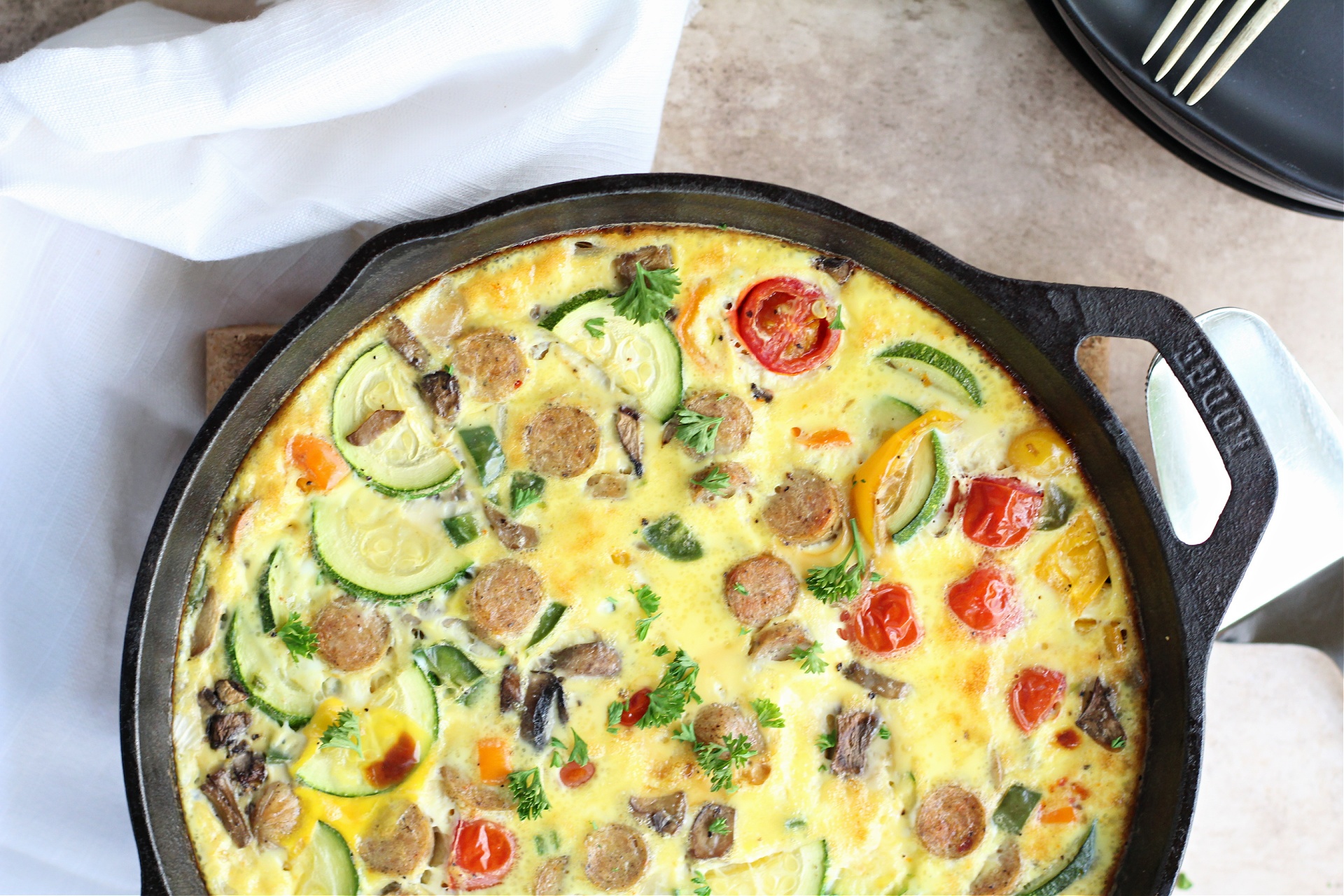 Easy Zero Food Waste Frittata