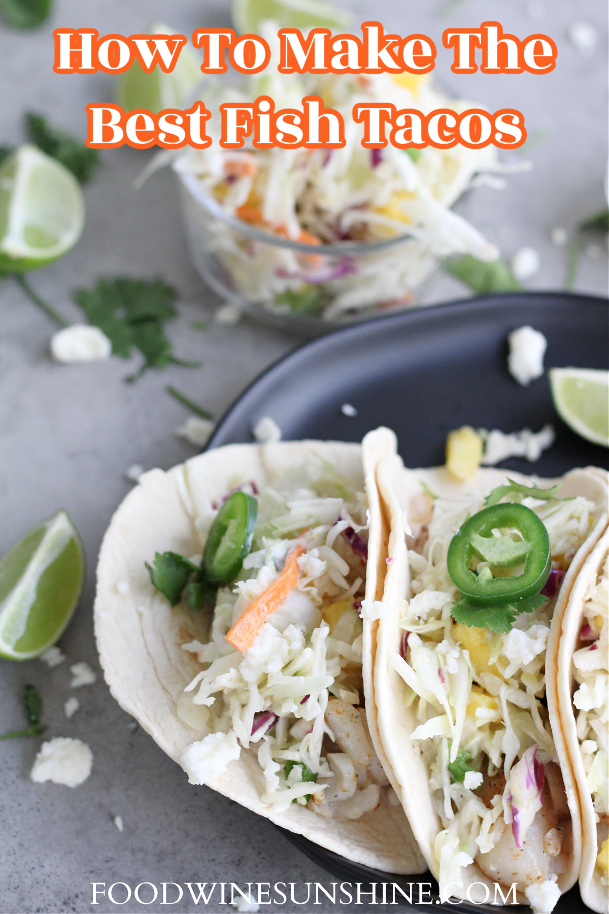 Fish Tacos with Blackening Seasoning