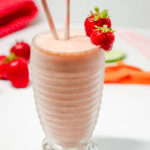 Carrot Cucumber Strawberry Smoothie