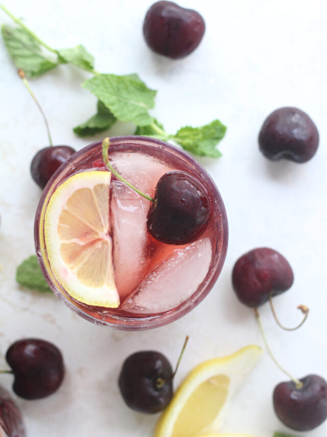 Cherry Smash Old Fashioned Cocktail Food Wine Sunshine