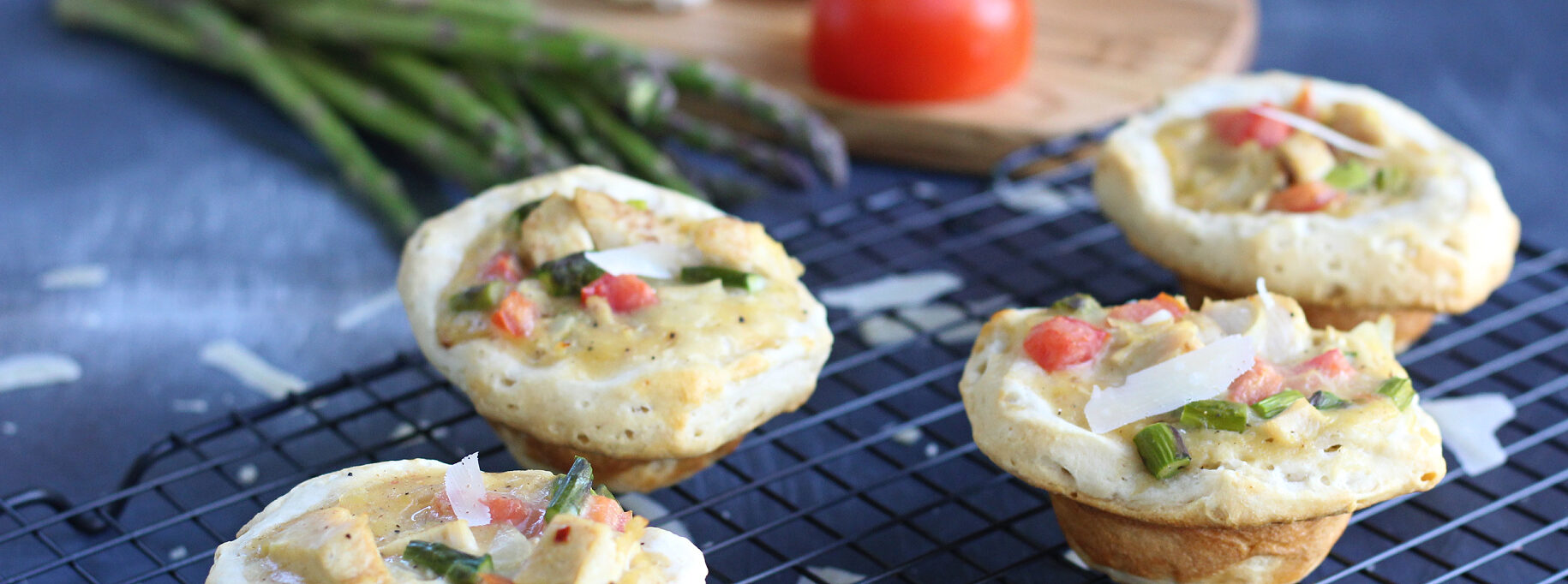 Chicken Veggies Biscuit Cups