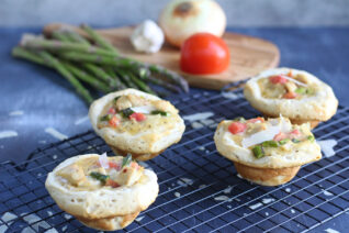 Chicken Veggies Biscuit Cups